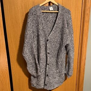 CAbi Women's Gray Knit Cardigan